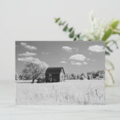 Invitation Wisconsin Barn Photo Reprint (Debout devant)
