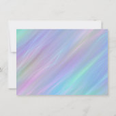 Invitation Wisps Whimsical | Holo Fairy Ombre douche arc-en-c (Dos)