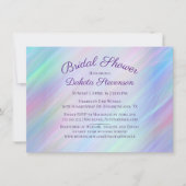 Invitation Wisps Whimsical | Holo Fairy Ombre douche arc-en-c (Devant)