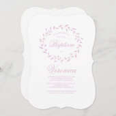 Invitation Wispy Wreath (Devant / Derrière)