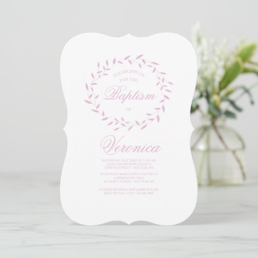Invitation Wispy Wreath (Debout devant)