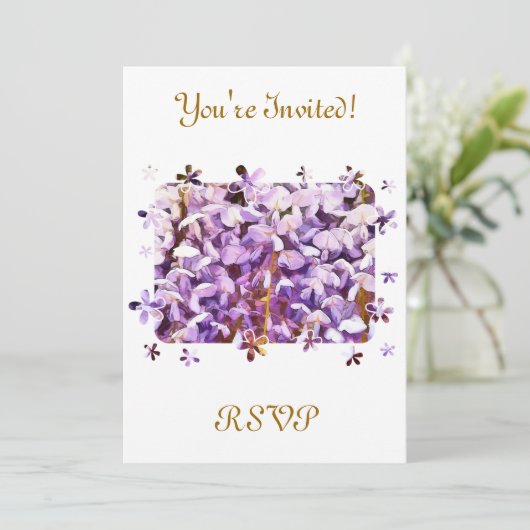 INVITATION WISTERIA (Debout devant)