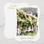 INVITATION WISTERIA COTTAGE (Devant / Derrière)