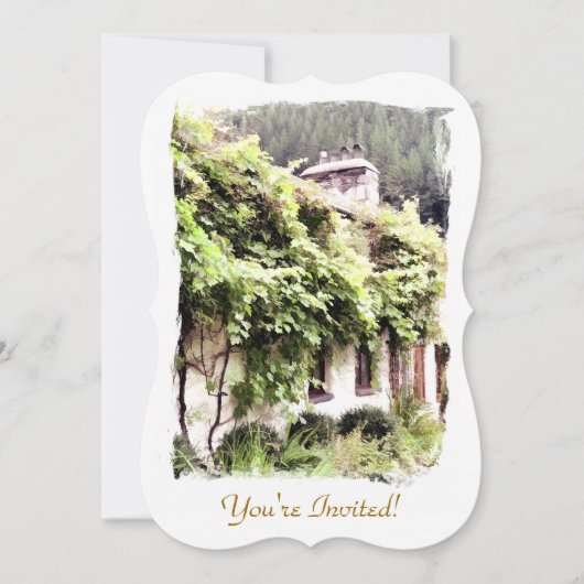 INVITATION WISTERIA COTTAGE (Devant)