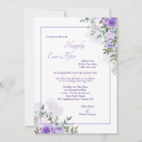 Wisteria jamais trop tard Mariage