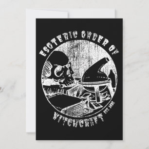 Invitation Witchcraft Magie Ordre Occulte sorcière Alchimiste