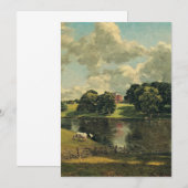Invitation Wivenhoe Park par John Constable (Devant / Derrière)