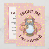 Invitation Wizard (Devant / Derrière)