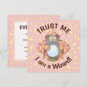 Invitation Wizard (Devant / Derrière)