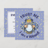 Invitation Wizard (Devant / Derrière)