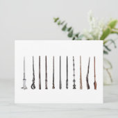 Invitation Wizard Wands (Debout devant)