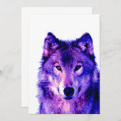 Invitation Wolf (Devant / Derrière)