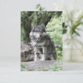 Invitation Wolf 14AJ (Debout devant)