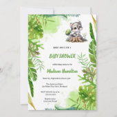 INVITATION WOLF BABYSHOWER (Devant)