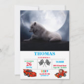 Invitation Wolf the King of Wilderness (Devant)