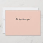 Invitation Woman Golf Player Hitting Fifty 50th Birthday (Dos)