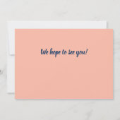 Invitation Woman Golf Player Swinging Fifties 50th Birthday (Dos)