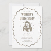 Invitation Women’s Bible Study Church (Devant)
