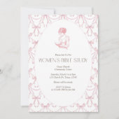 Invitation Women’s Bible Study Church Community (Devant)