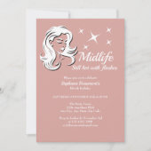 Invitation Women's Funny Midlife Still Hot 50th Birthday (Devant)