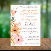 Invitation Women's Spring Retreat Wildflower Social Media