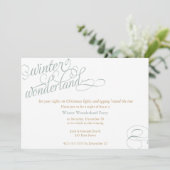 Invitation Wonderland (Debout devant)