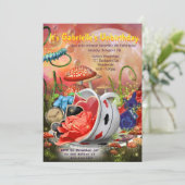 Invitation Wonderland Invitation, Wonderland Party (Debout devant)