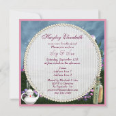 Invitation Wonderland Sip & See Baby shower (Dos)