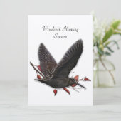 Invitation Woodcock (Debout devant)