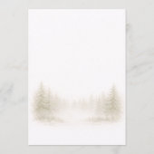 Invitation Woodland Animals Clothesline Couples Baby Shower (Dos)