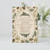 Invitation Woodland Camping Famille Réunion Jamboree BBQ (Debout devant)