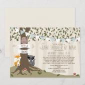 Invitation Woodland Créations Social Distances Courrier Douch (Devant / Derrière)