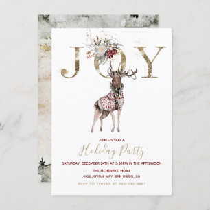 Invitation Woodland Joy Stag Fête
