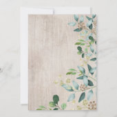 Invitation Woodland Virtual Baby shower Forest Zoom Party (Dos)