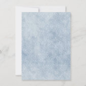 Invitation Woodland Winter ONE derland Premier anniversaire f (Dos)