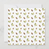 Invitation Woodland Wonder Deer Baby shower (Dos)