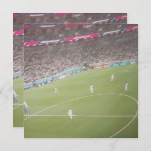 Invitation World Cup England X United States (Devant / Derrière)