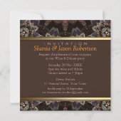 Invitation World Earth Aztec Dinner Party (Dos)