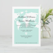 Invitation World Travel Mariage (Debout devant)