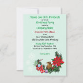 Invitation Wreath de la souris de Noël (Devant)