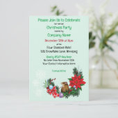 Invitation Wreath de la souris de Noël (Debout devant)