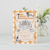 Invitation WTF Vin Turquie Amical Thanksgiving (Debout devant)