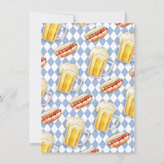 Invitation Wurst Behavior Oktoberfest Party (Dos)