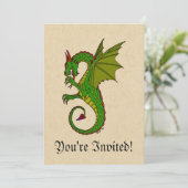 Invitation Wyvern (Debout devant)