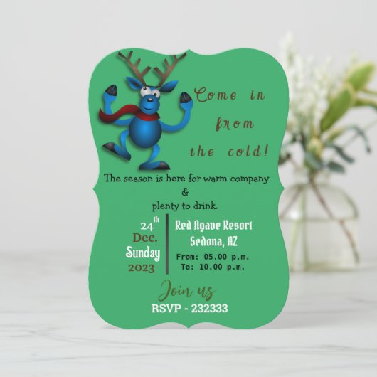 Invitation X-mas (Debout devant)