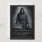Invitation XIII Death Tarot Card Halloween Party (Dos)