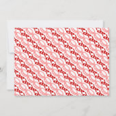 Invitation XOXO Hugs & Kisses Valentine's Day 1st Birthday (Dos)