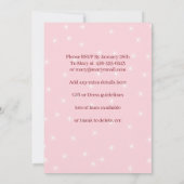 Invitation XXe anniversaire de l'Empreinte de léopard Boho Pi (Dos)