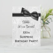 Invitation XXe anniversaire SURPRISE Fête Damas et Bow (Debout devant)