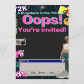 Invitation Y2K Party (Dos)
